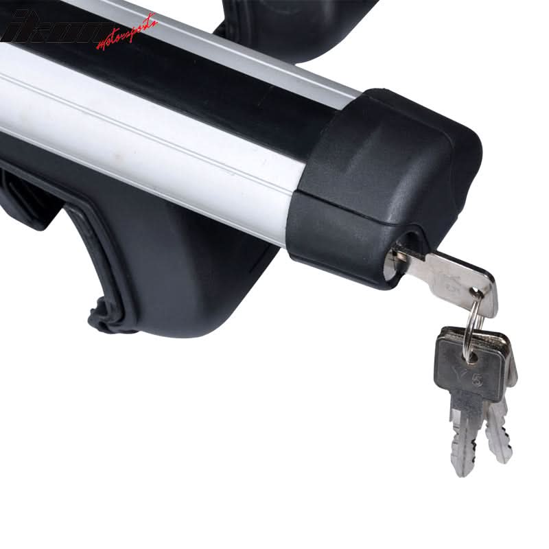 Universal Silver Roof Rack Cross Bar Cargo Luggage Carrier Aluminum
