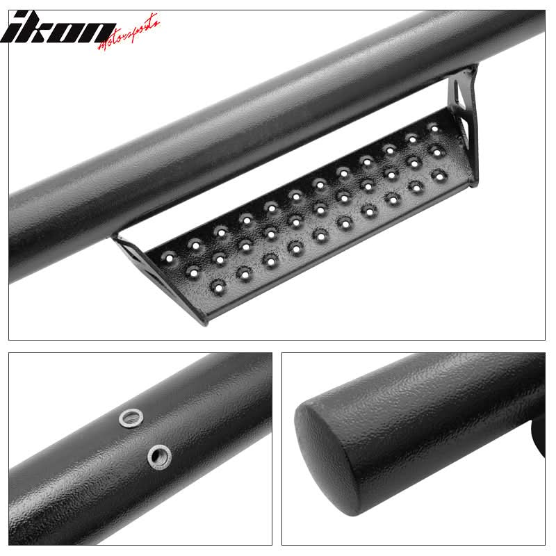 2017-2023 Ford F-250 Superduty SuperCrew Cab BCT Black Running Boards