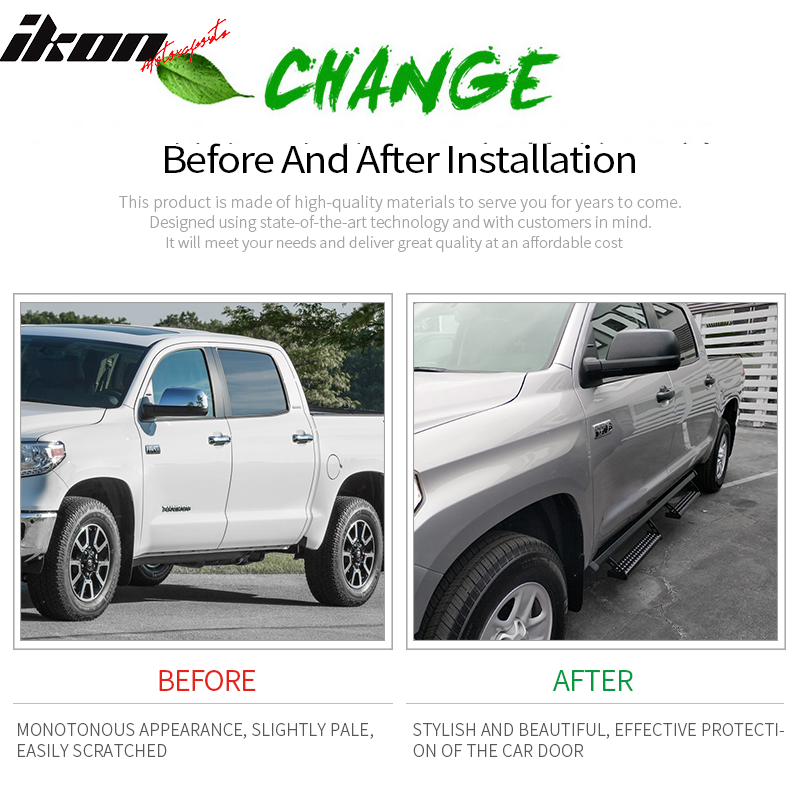 2007-2021 Toyota Tundra CrewMax Cab Running Boards