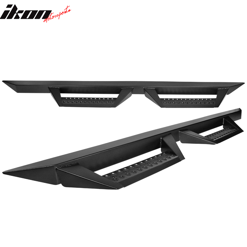 2017-2022 Ford F-250 Superduty Super Cab BZ Style Black Running Boards