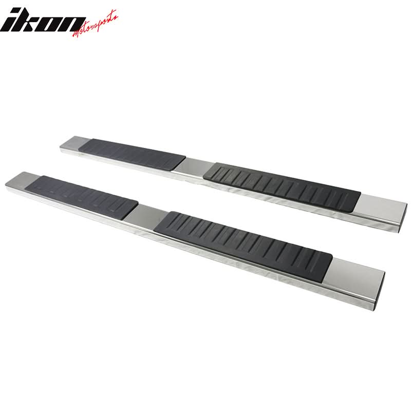 2007-2018 Chevy Silverado 1500 Crew Cab OE Side Running Board Steel