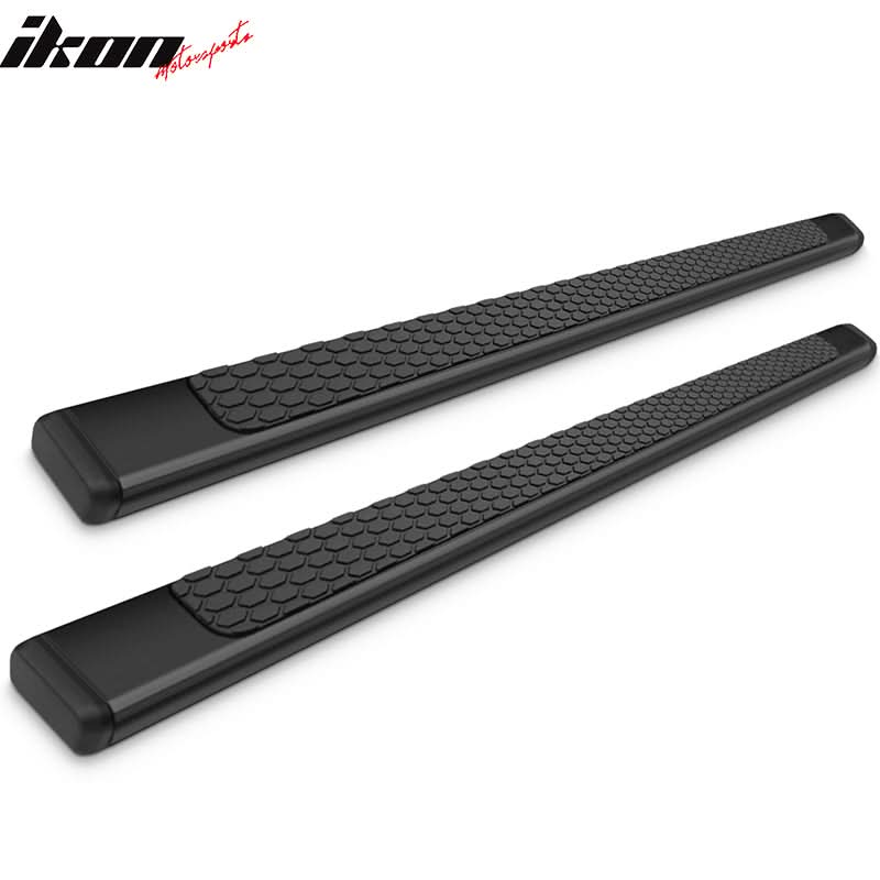 Fits 04-10 Dodge Durango Ram Black Step Bars Running Boards 78in Pair