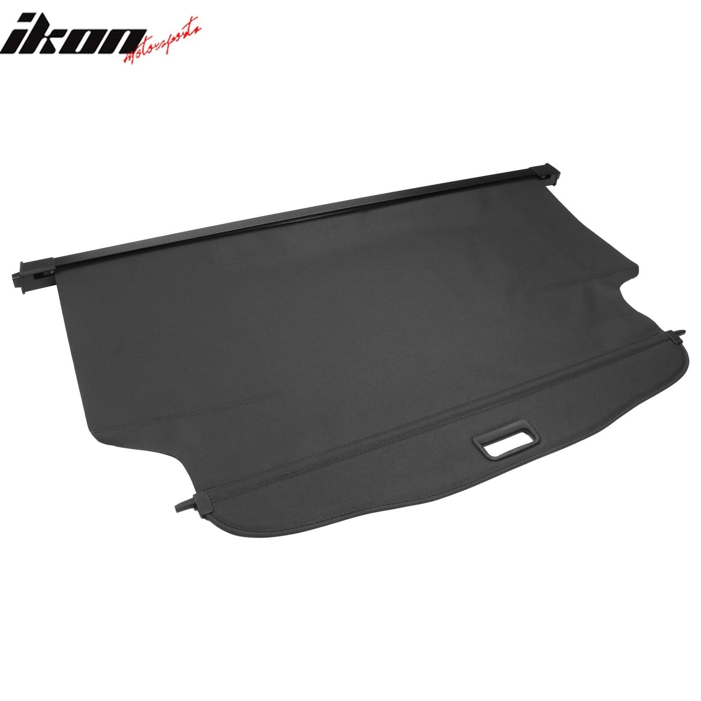 2017-2023 GMC Acadia Black Rear Trunk Cargo Cover PVC Aluminum Rod