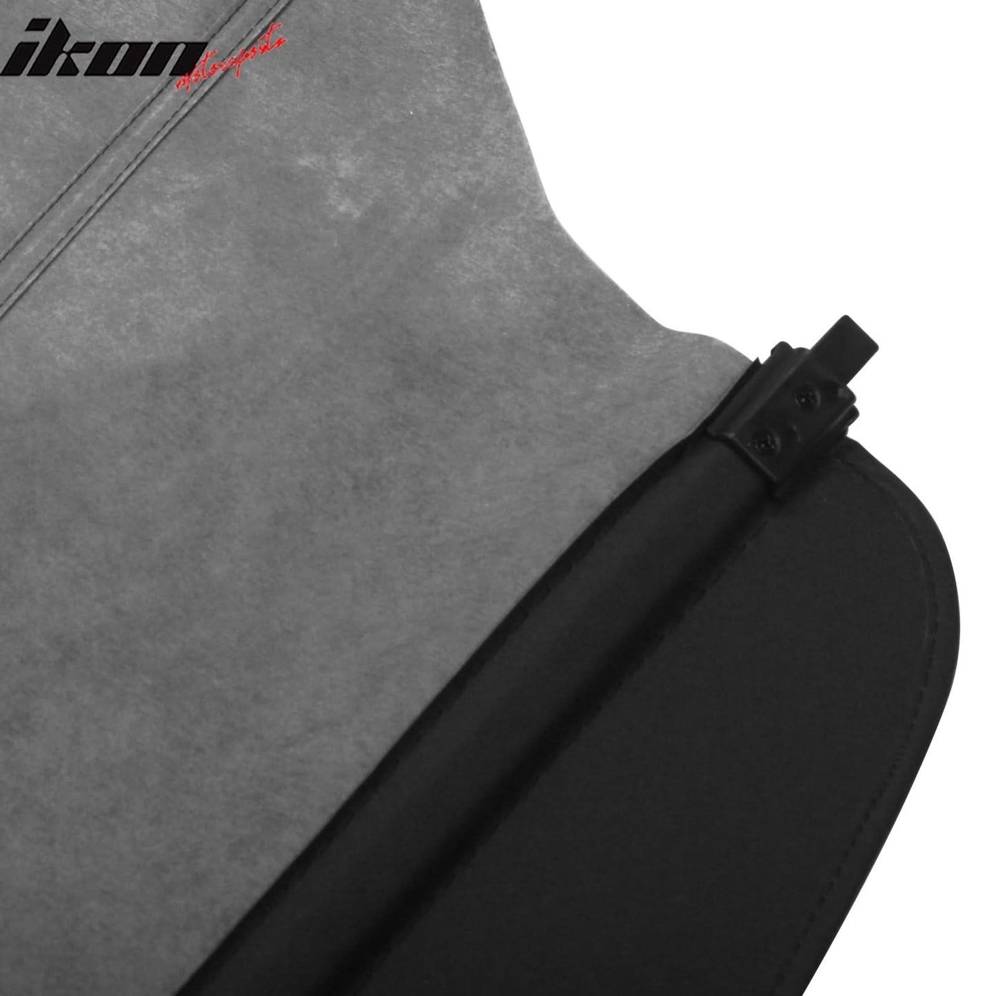2021-2025Â Jeep Grand Cherokee L Black Trunk Cargo Cover PVC Aluminum