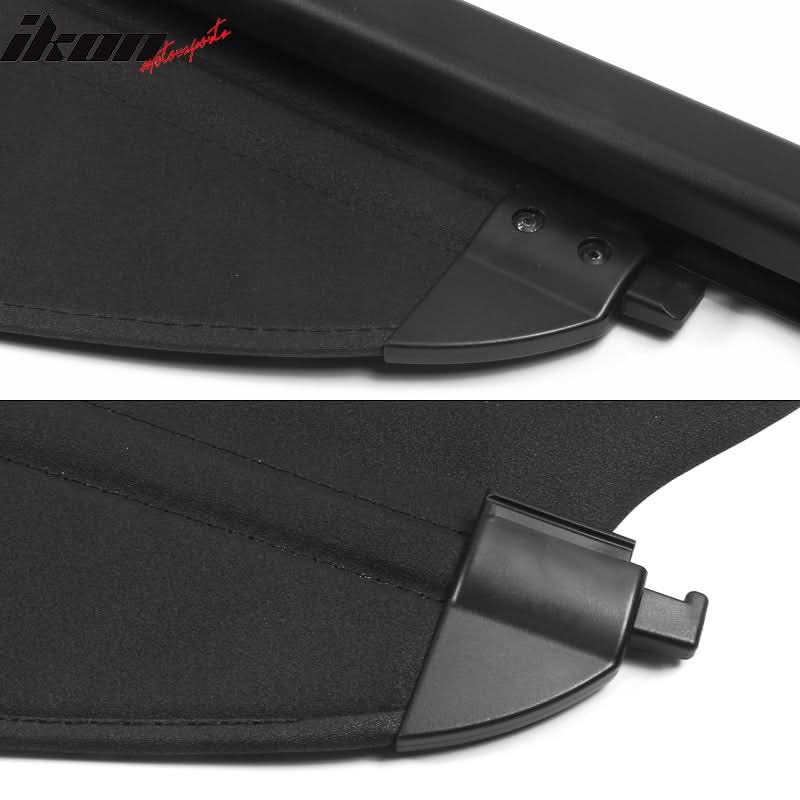 2011-2016 Kia Sportage Black Rear Cargo Cover Luggage Shade Vinly