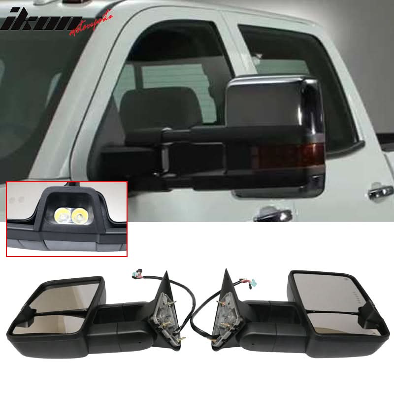 2002-2007Â Silverado Tow Mirrors Power Heated Signal Arrow Light