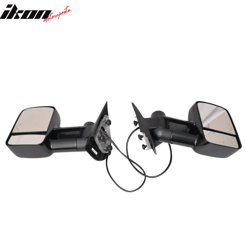 2007-2014 Silverado Sierra Tow Mirrors Power Heated Signal Light 2PC
