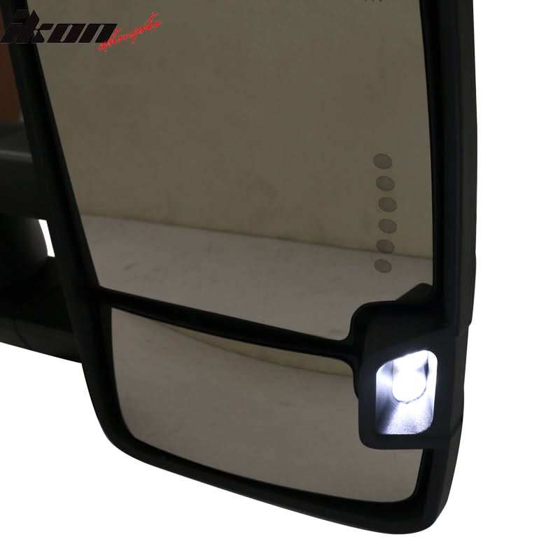 2007-2014Â Silverado Tow Mirrors Power Heated Signal Arrow Light