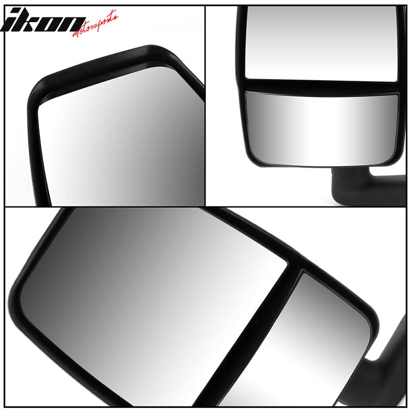 2003-2017Â Chevy Express GMC Savana Side View Tow Mirrors Textured