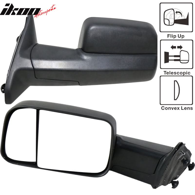 2009-2013Â Dodge Ram 1500 2500 3500 Side Towing Mirrors Turn Signal