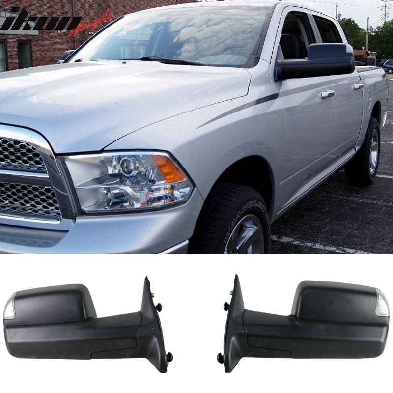 2009-2012Â Ram Telescoping Heatedddle Light Signals Tow Mirror