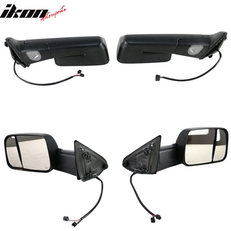 2009-2012Â Ram Telescoping Heatedddle Light Signals Tow Mirror