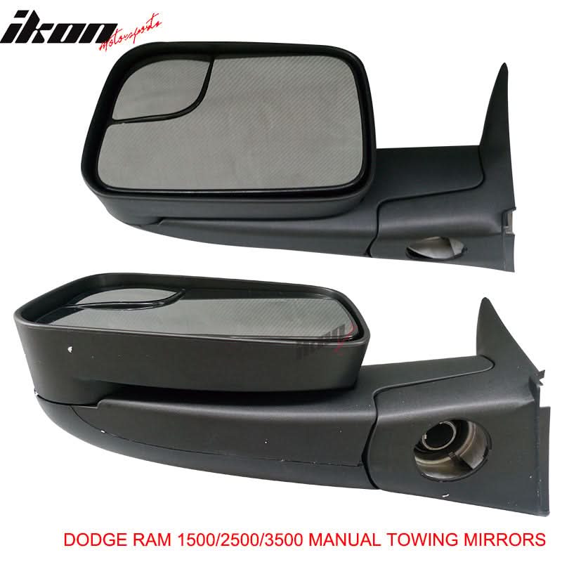 1994-2001Â Dodge Ram 1500 1994-2002 2500 3500 Towing Mirrors &Bracket