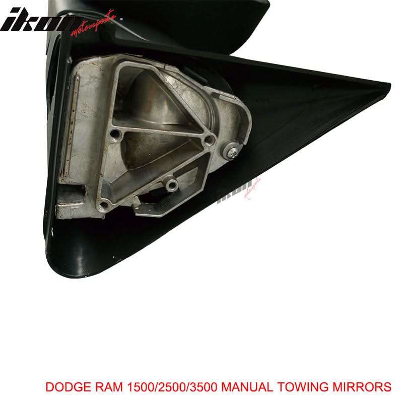 1994-2001Â Dodge Ram 1500 1994-2002 2500 3500 Towing Mirrors &Bracket