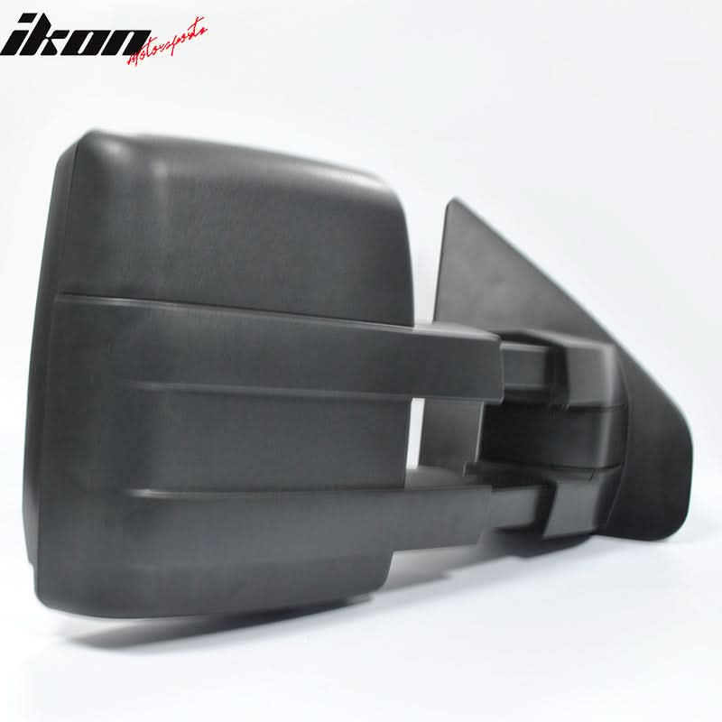 2004-2014Â F150 Side View Towing Mirrors Manual Non Heated Unpainted
