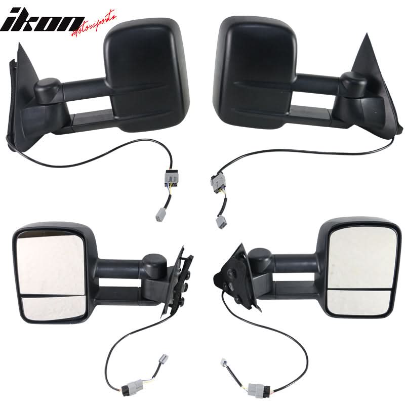 1997-2004Â Ford F150/250 Side Towing Tow Mirrors Power Non-Heated Pair