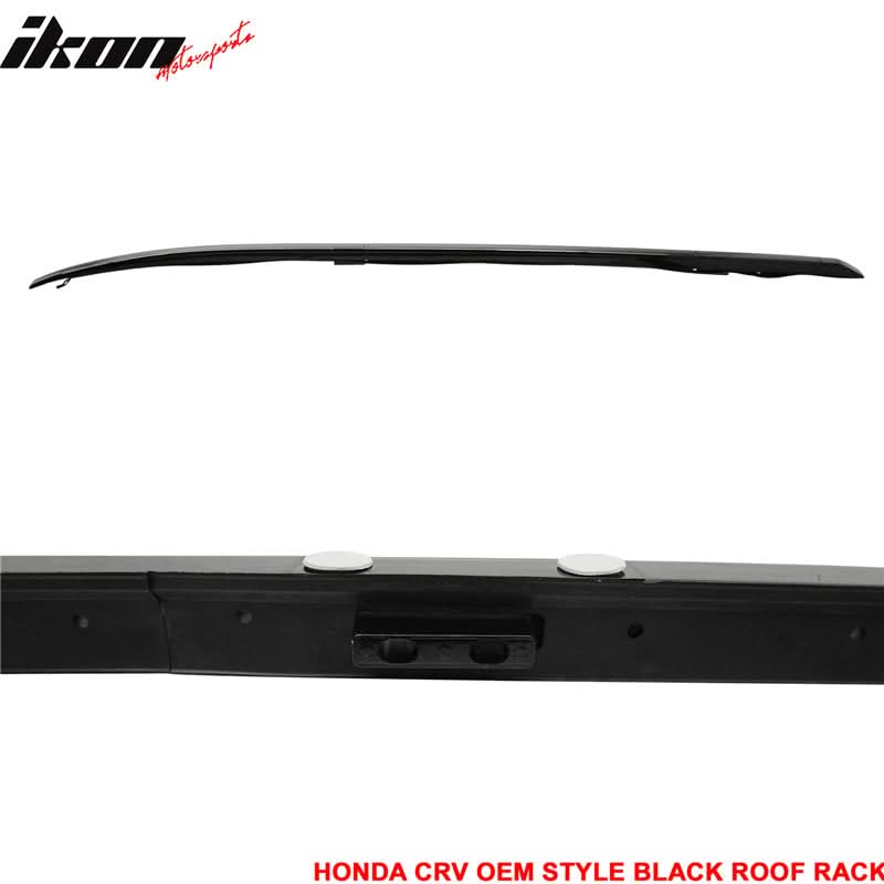 2012-2015 Honda CR-V OE Gloss Black Roof Rack Cross Bar ABS Plastic