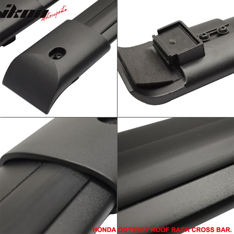 2005-2010 Honda Odyssey Van OE Black Top Roof Rack Cross Bar Aluminum