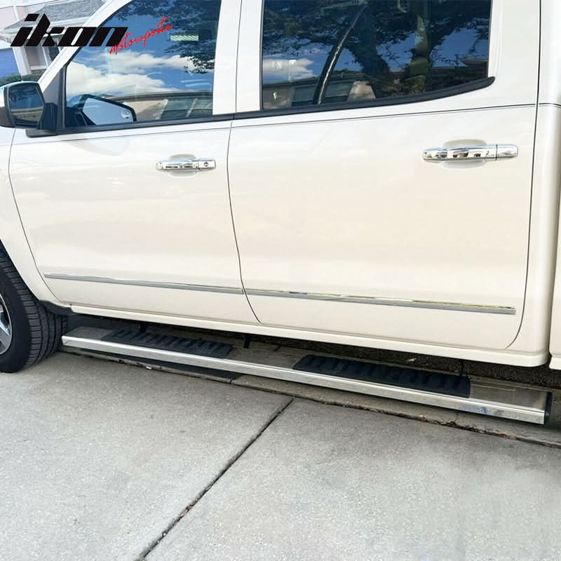 2007-2018 Chevy Silverado 1500 Crew Cab OE Side Running Board Steel