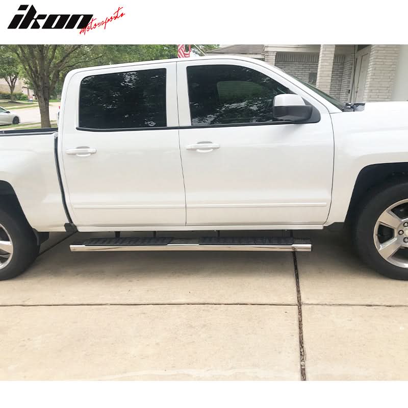 2007-2018 Chevy Silverado 1500 Crew Cab OE Side Running Board Steel