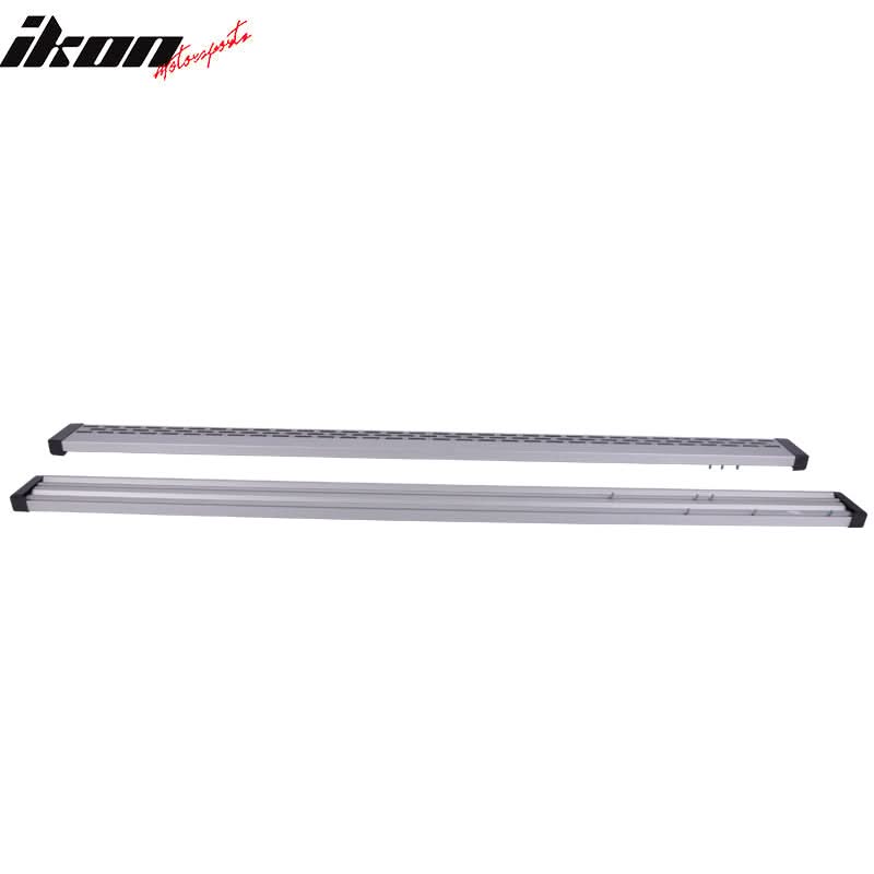 2007-2013 Chevy Silverado Black Grey Running Board Bracket Aluminum