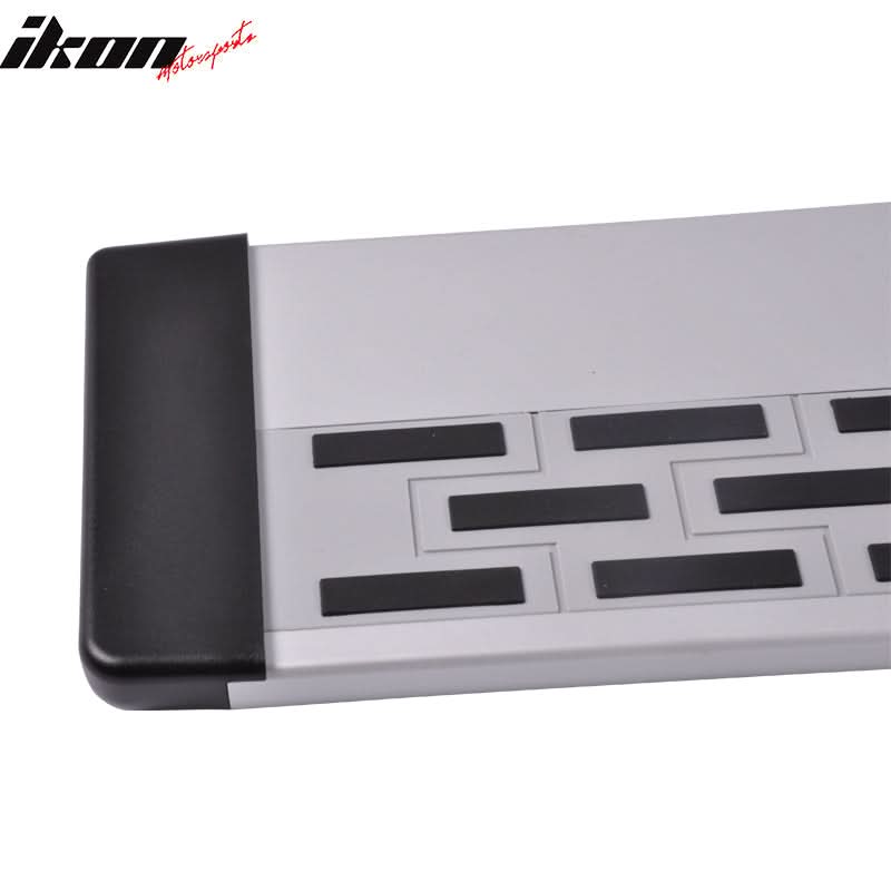 2004-2014 Ford F150 Super Black Grey Running Board Bracket Aluminum