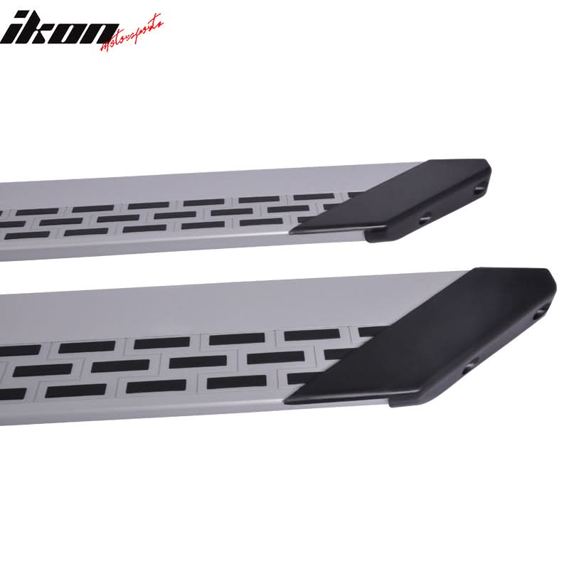 2004-2014 Nissan Titan Black Grey Running Board Bracket Aluminum