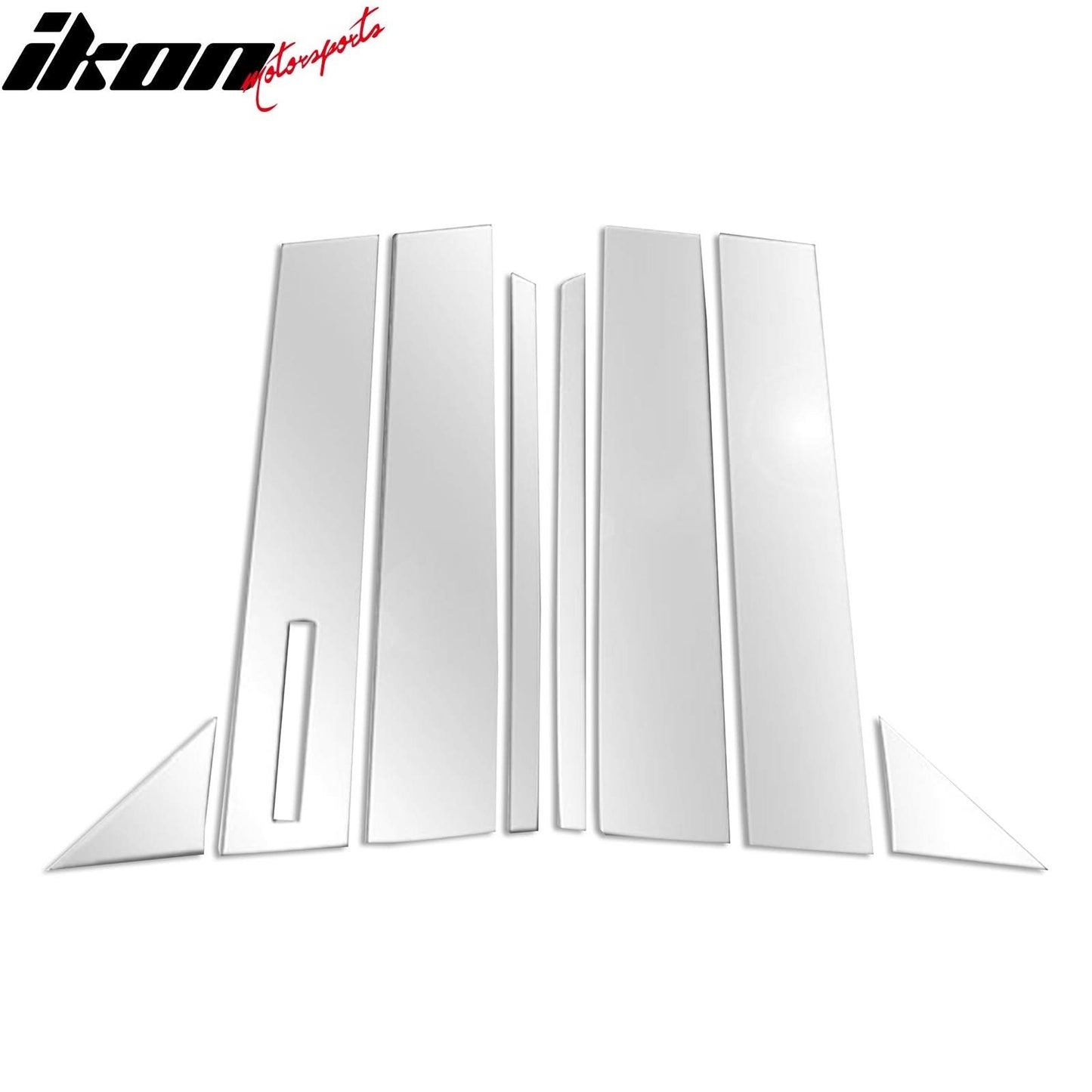 2011-2016 Ford Explorer Mirror Finish Pillar Posts Stainless Steel