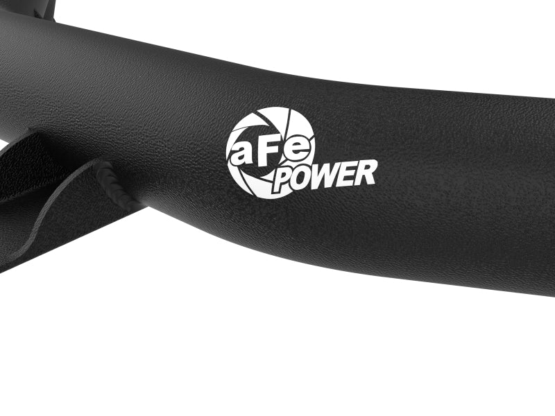 aFe 21-22 Ford Bronco V6-2.7Ltt BladeRunner Alum Hot Charge Pipe - Black