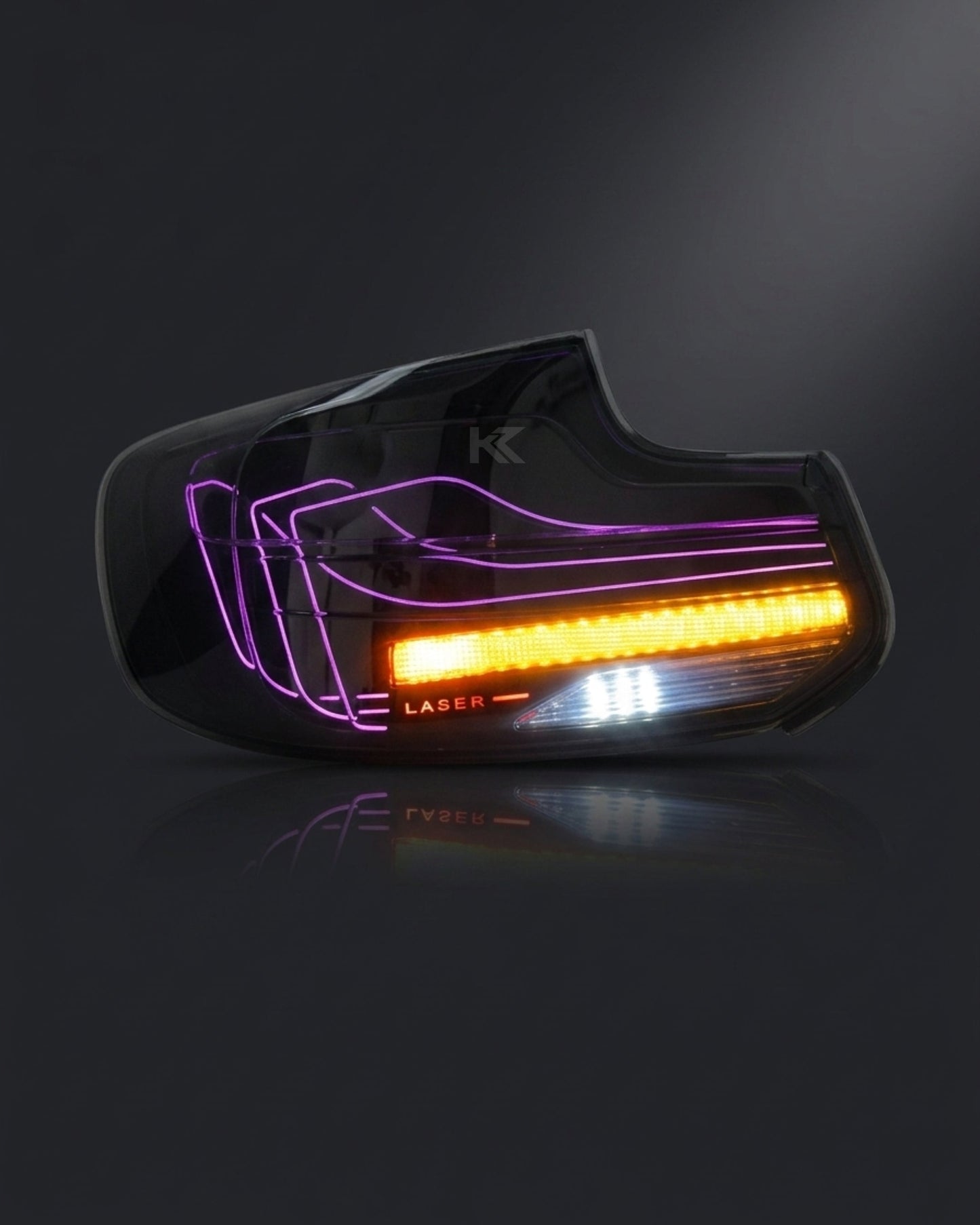 BMW 2 Series F22 / F87 CSL RGB Style LED Tail Light Assembly with Turn Signal 2014 - 2021 (Replaces 63211384009)