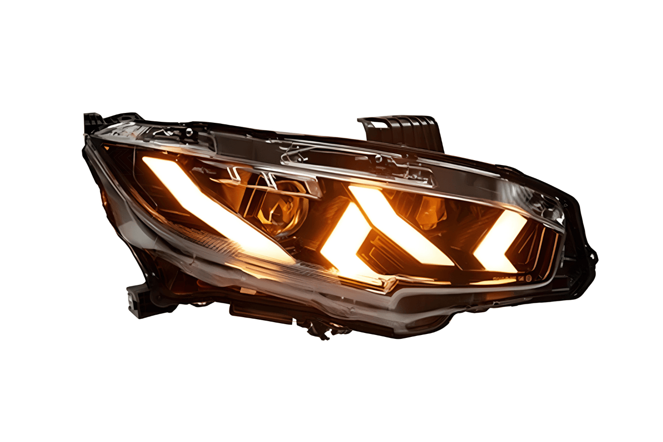 Honda Civic X Lambo Style LED Headlights (2017 - 2020)