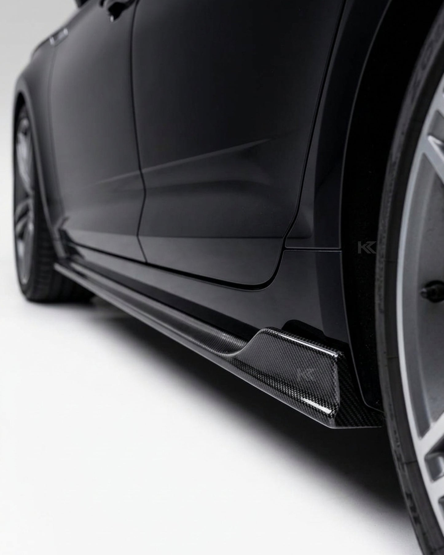 2017–2019 Audi A5 / S5 B9 Sportback Side Skirt Extensions – Carbon Fiber