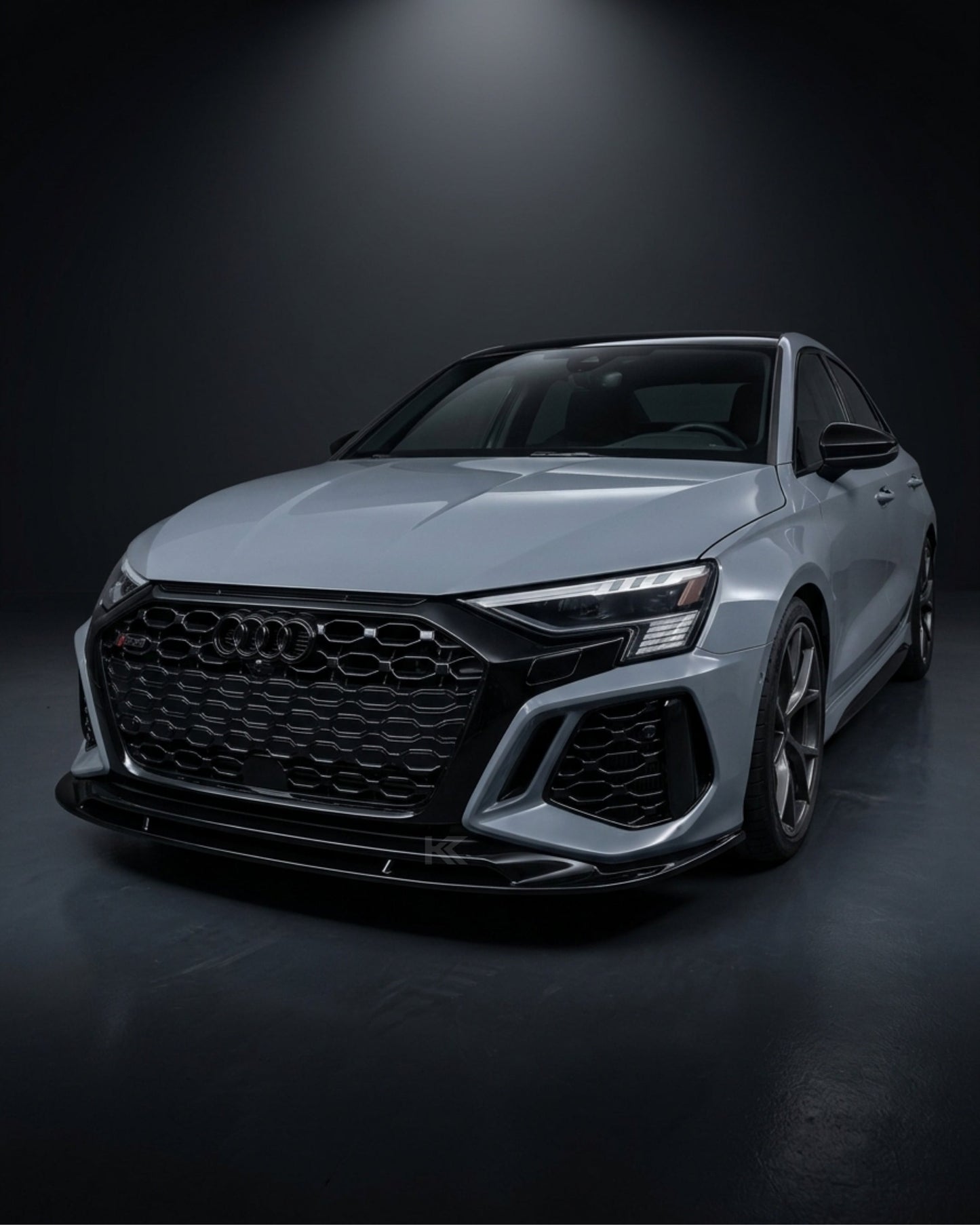 2022–2024 Audi RS3 8Y Sedan Front Bumper Lip – Pre-Preg Dry Carbon Fiber