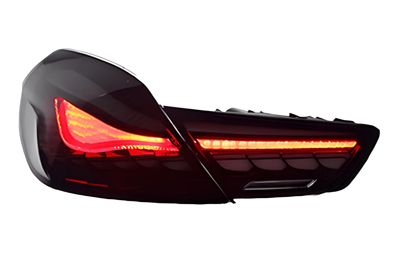 BMW 6 Series F12 F13 F06 Smoke and Red GTS OLED Style Taillights (2011-2018)