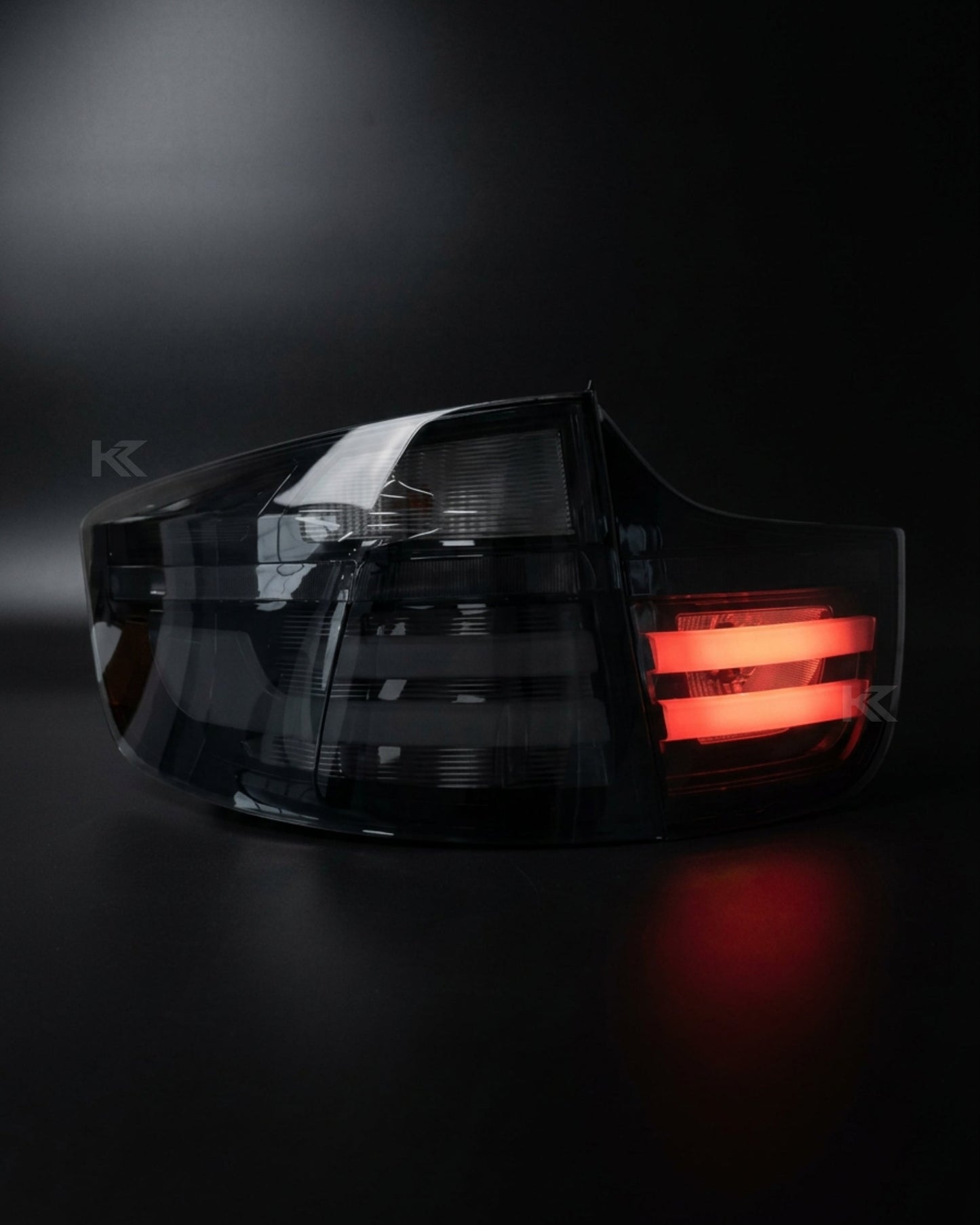 BMW X6 E71 Red and Smoked LED Tail Light Upgrades 2007-2014