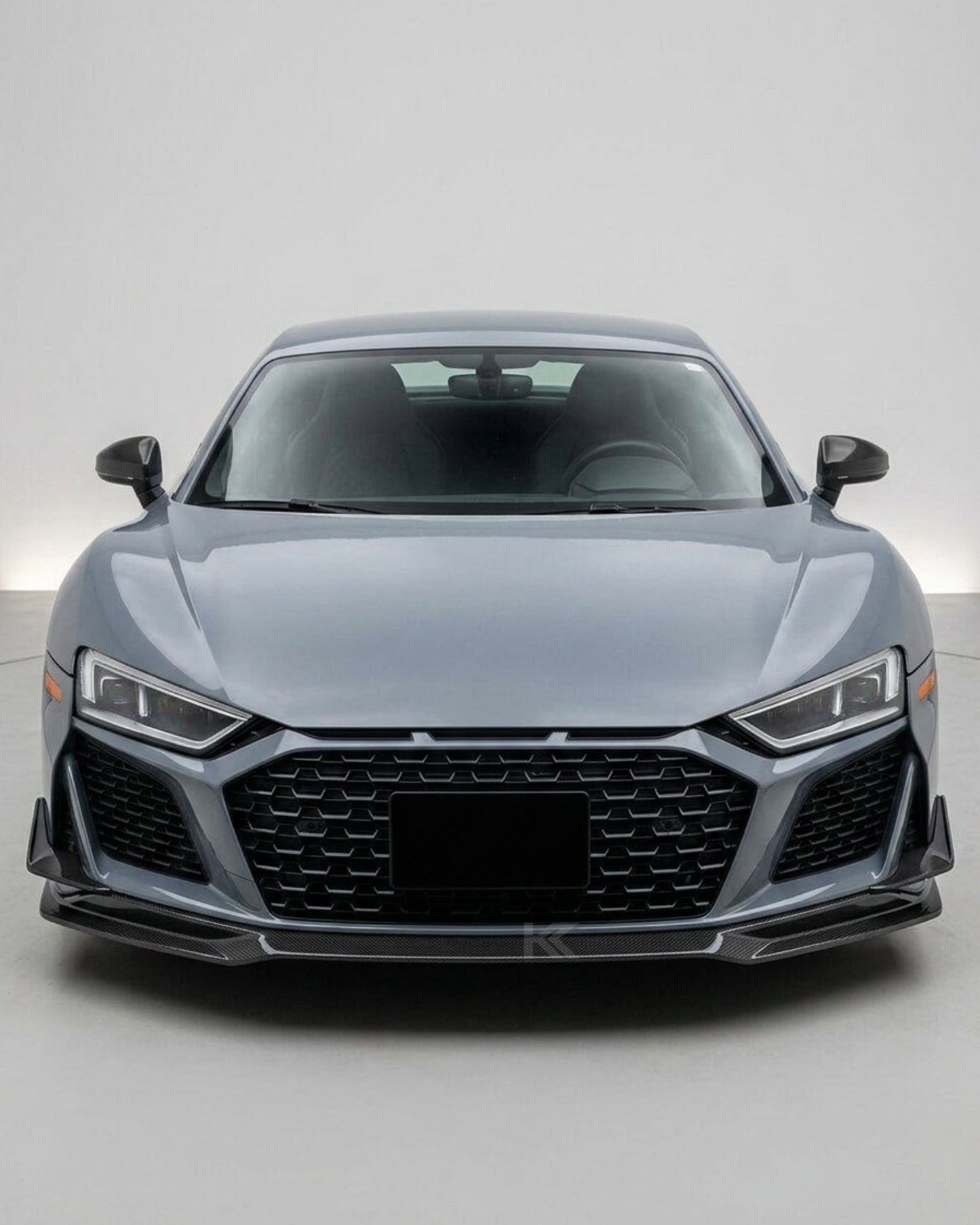2019–2023 Audi R8 V10 Coupe Front Bumper Lip Splitter – Prepreg Dry Carbon Fiber