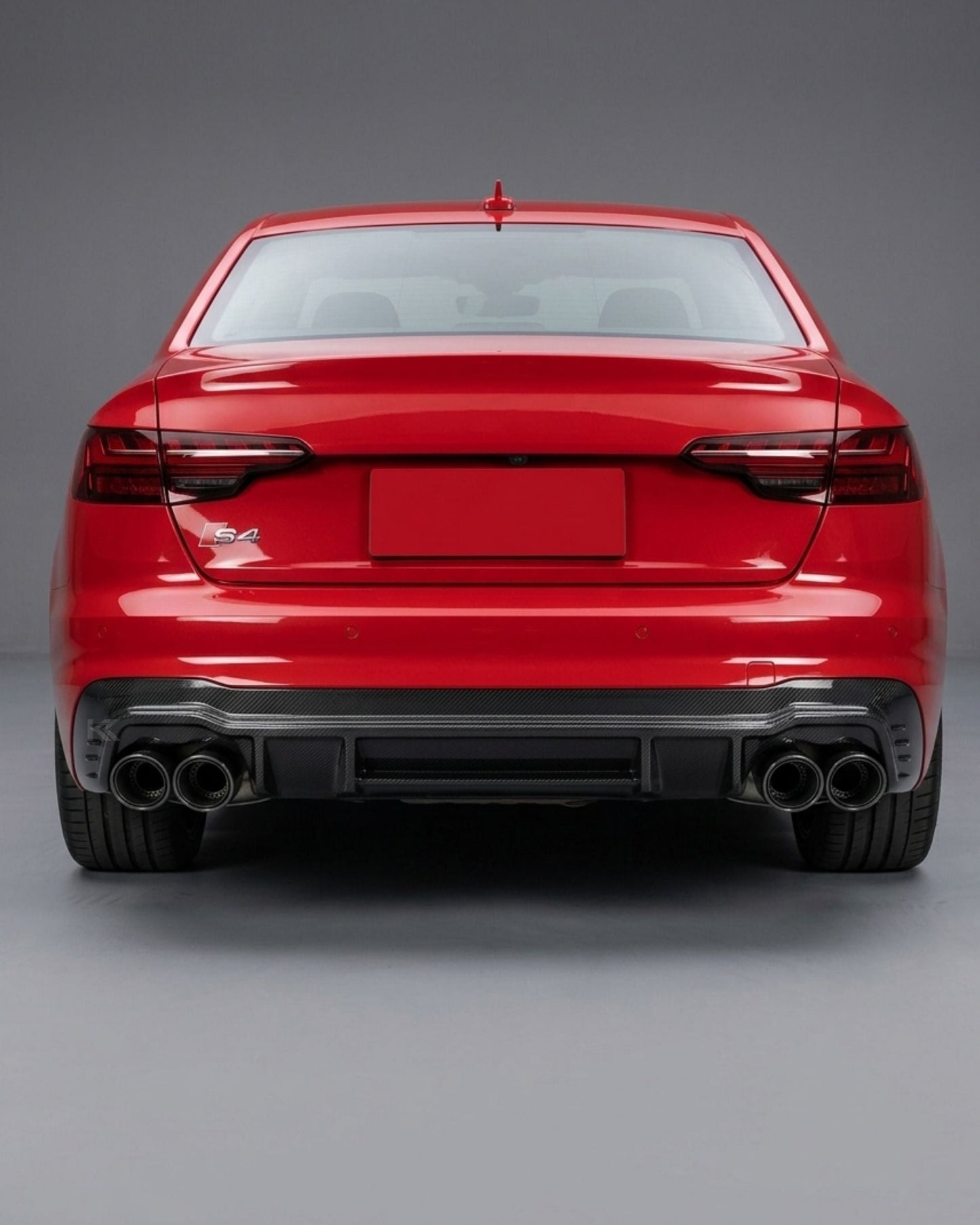 2020–2022 Audi A4 S-Line / S4 B9 Sedan Rear Diffuser – Pre-Preg Dry Carbon Fiber