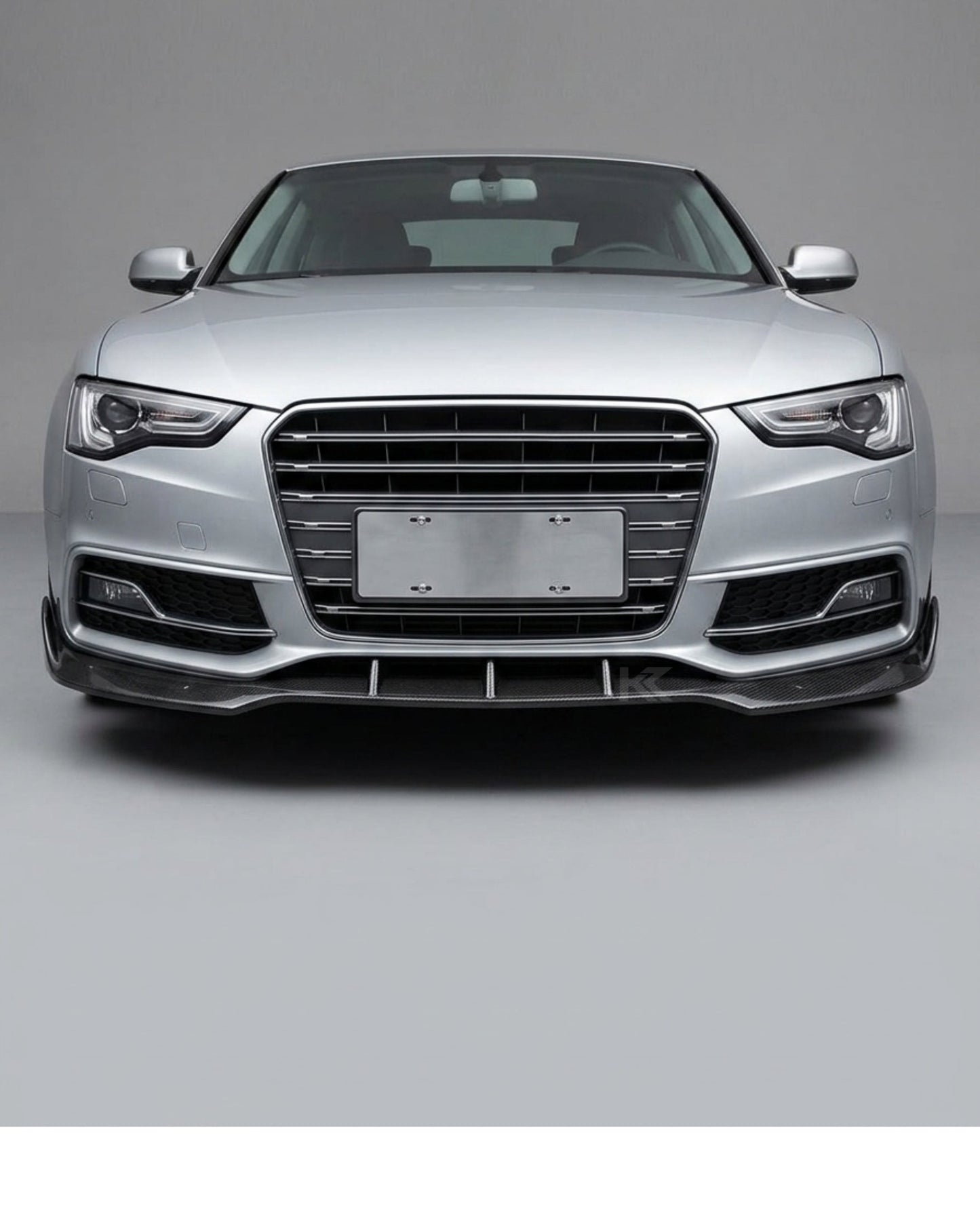 2012–2016 Audi A5 S-Line / S5 B8.5 Facelift Front Bumper Lip Splitter – Carbon Fiber