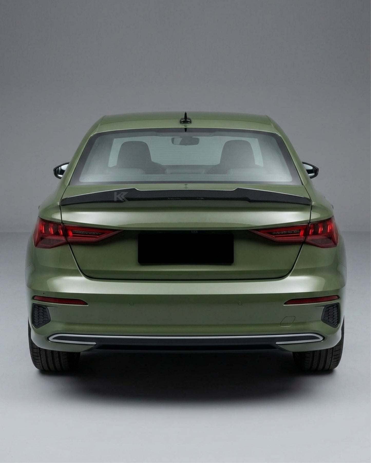 2020–2023 Audi A3 S-Line / S3 / RS3 8Y Sedan Single Deck Rear Trunk Spoiler Wing – Carbon Fiber