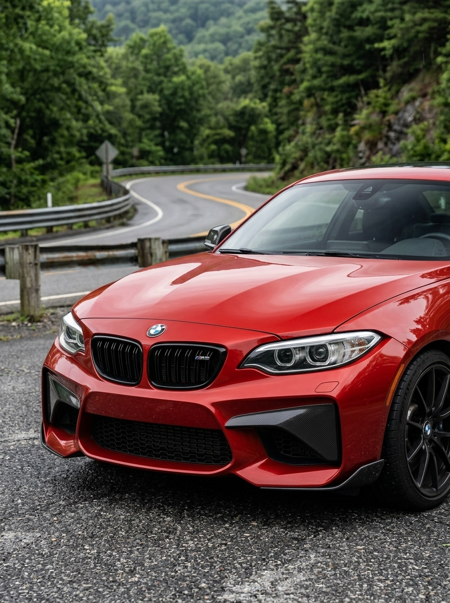 BMW 2 Series M2 F87 Carbon Fiber Front Flaps (2014 - 2021)