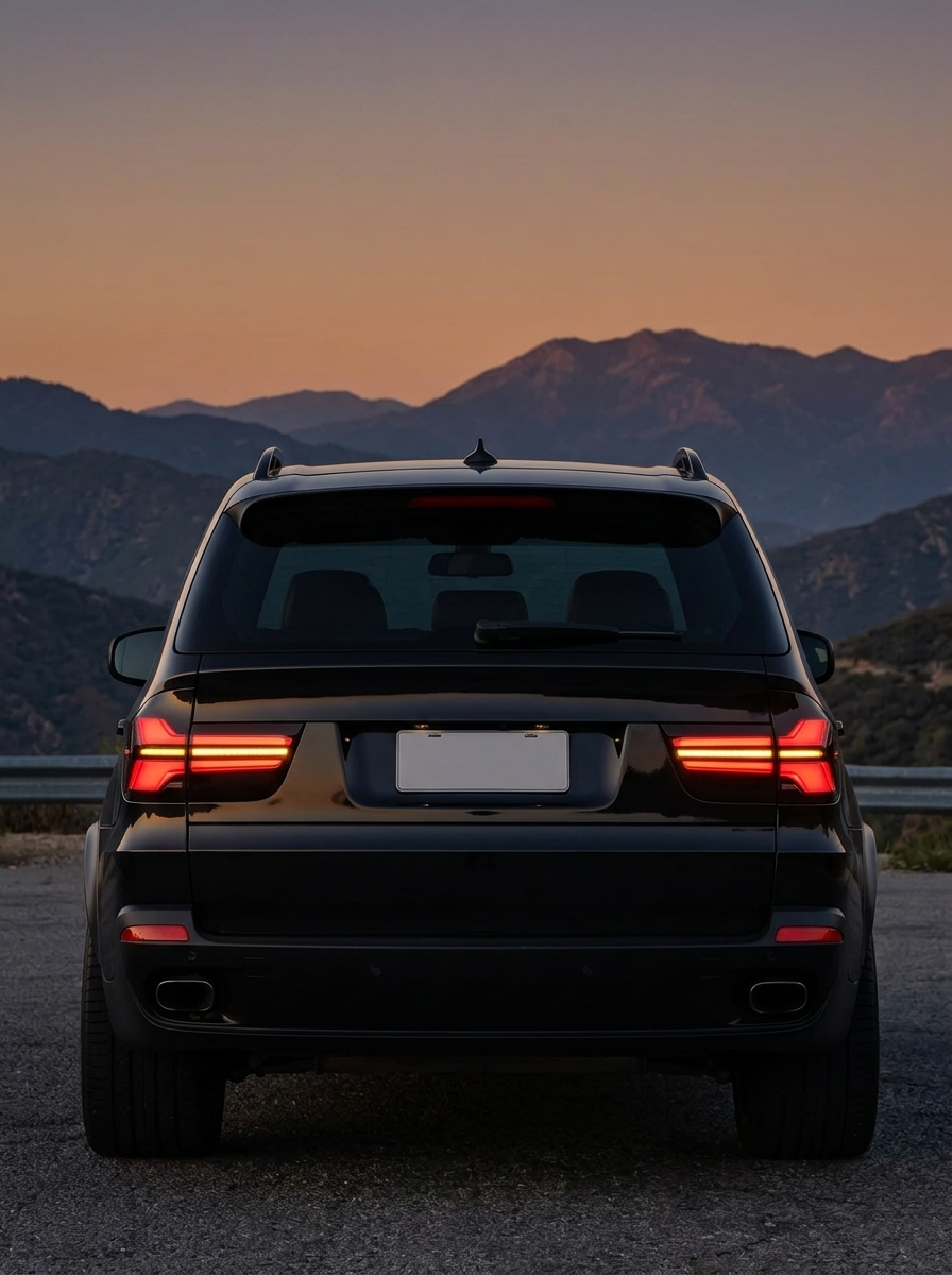 BMW X5 E70 Tail Light Assembly with 35W LED Running Lights & Dynamic Turn Signal 2007 - 2013 (Replaces 63217167055)