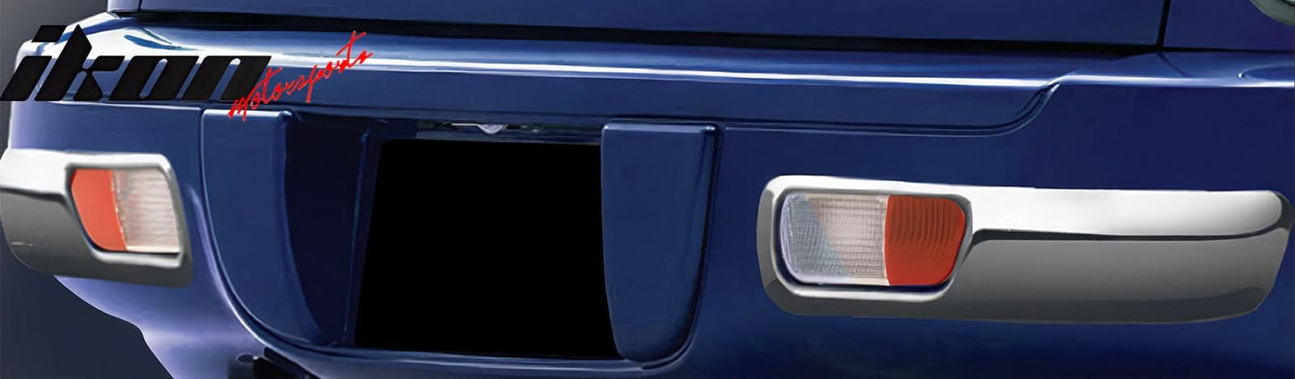 2006-2011 Chrysler PT Cruiser Chrome 2PCS Rear Bumper Corner Pad ABS