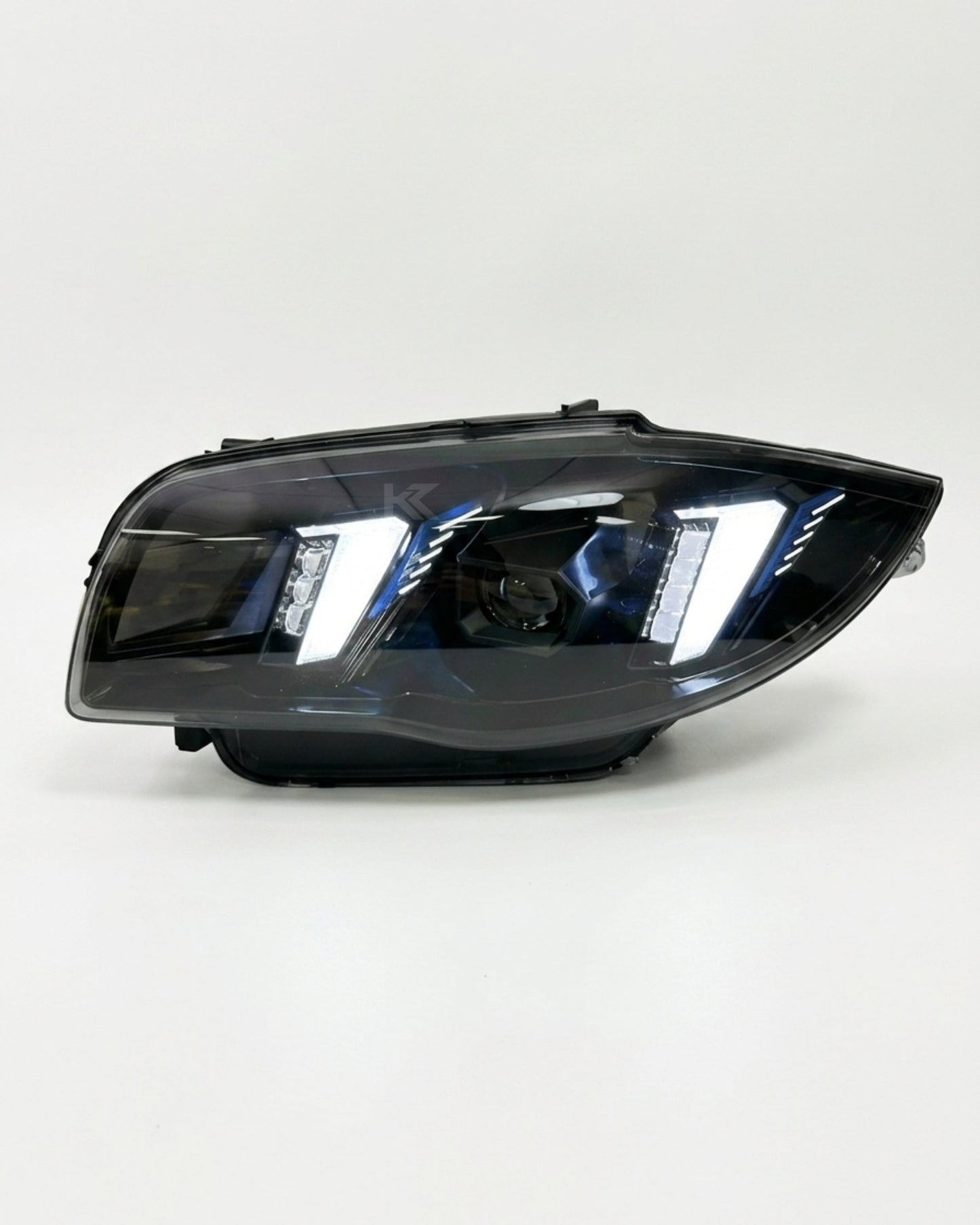 BMW 1 Series E87 Snake Eye Laser LED Headlight Assembly with Dual-Color DRL (Yellow / White) 2004 - 2011 (116i / 118i / 120i / 125i)