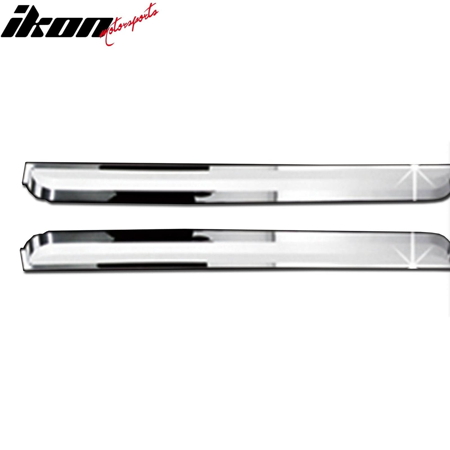 2010-2013 Kia Soul Window Visor ABS Chrome Sun Rain Side Guard 4PC