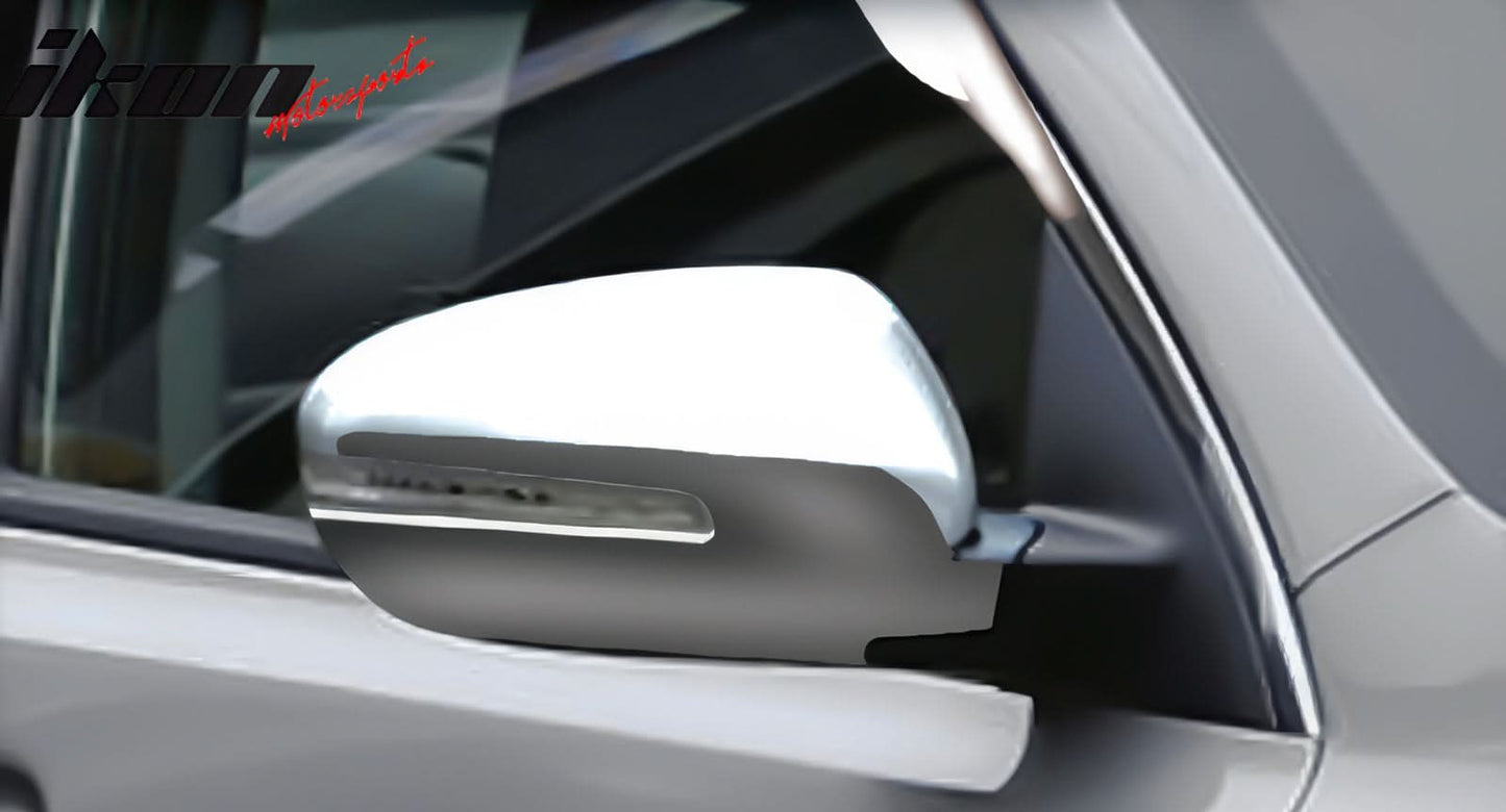 2011-2015 Kia Optima LX EX SX Rearview Mirror Cover Overlay Chrome ABS