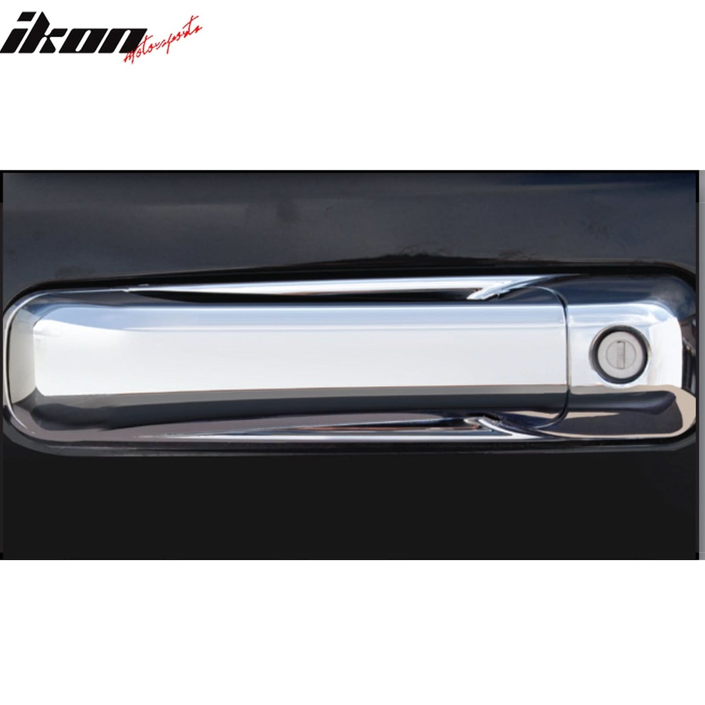 2009-2018 Dodge Ram 1500 2500 3500 4PCS Door Handle Cover W/1-Keyhole
