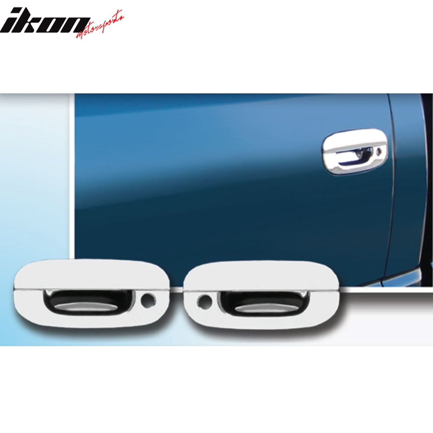 1994-2001 Dodge Ram 1500 2500 3500 2PCS Door Handle Cover W/2-Keyhole