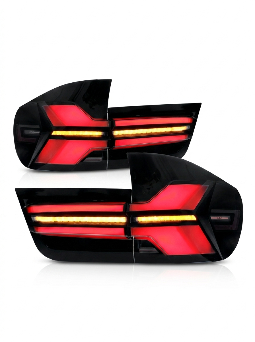 BMW X5 E70 Tail Light Assembly with 35W LED Running Lights & Dynamic Turn Signal 2007 - 2013 (Replaces 63217167055)