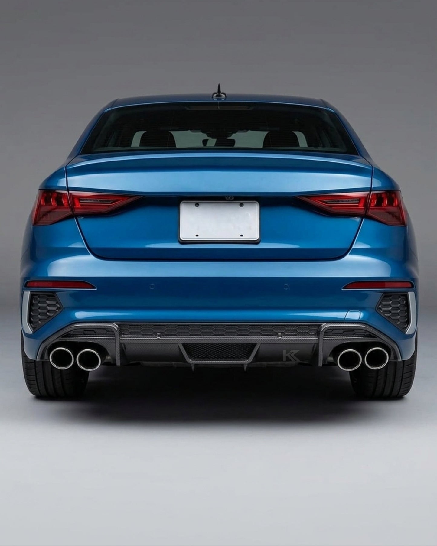 2021–2023 Audi A3 S-Line / S3 8Y Sedan Rear Bumper Diffuser – Carbon Fiber