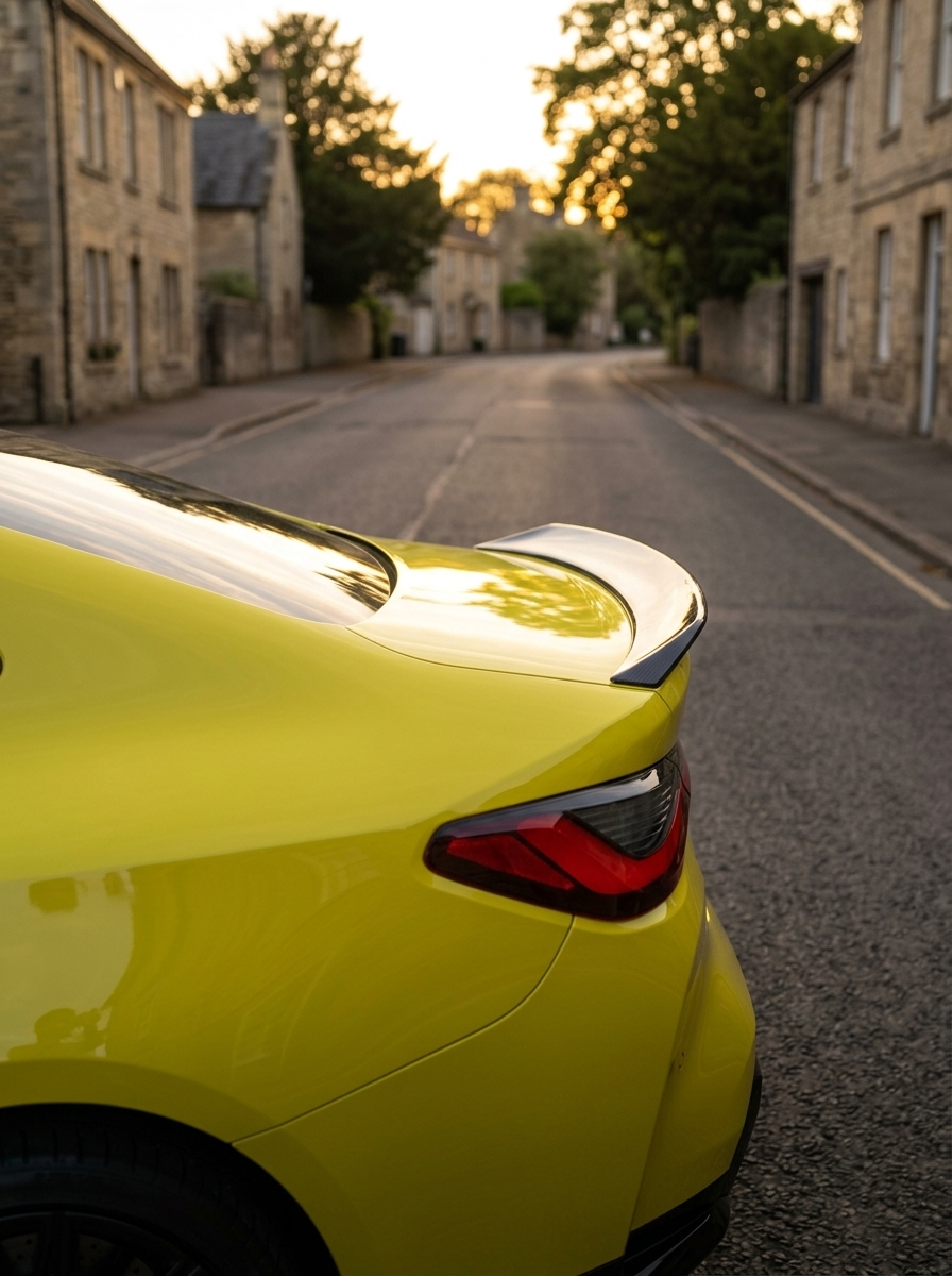 BMW 4 Series M4 G82 KB Style Carbon Fiber Spoiler (2021+)